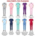 Scrub Color Chart