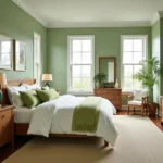 Serene Green Bedroom