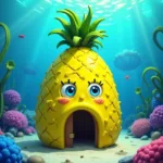 Spongebob's Pineapple House in Bikini Bottom