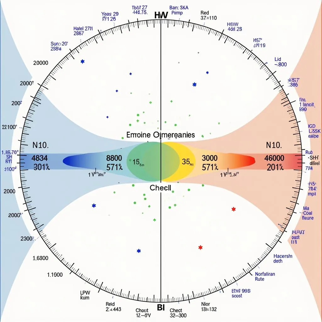 Star Color and Temperature Chart