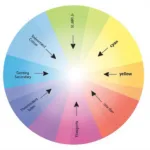 Subtractive Color Mixing Chart