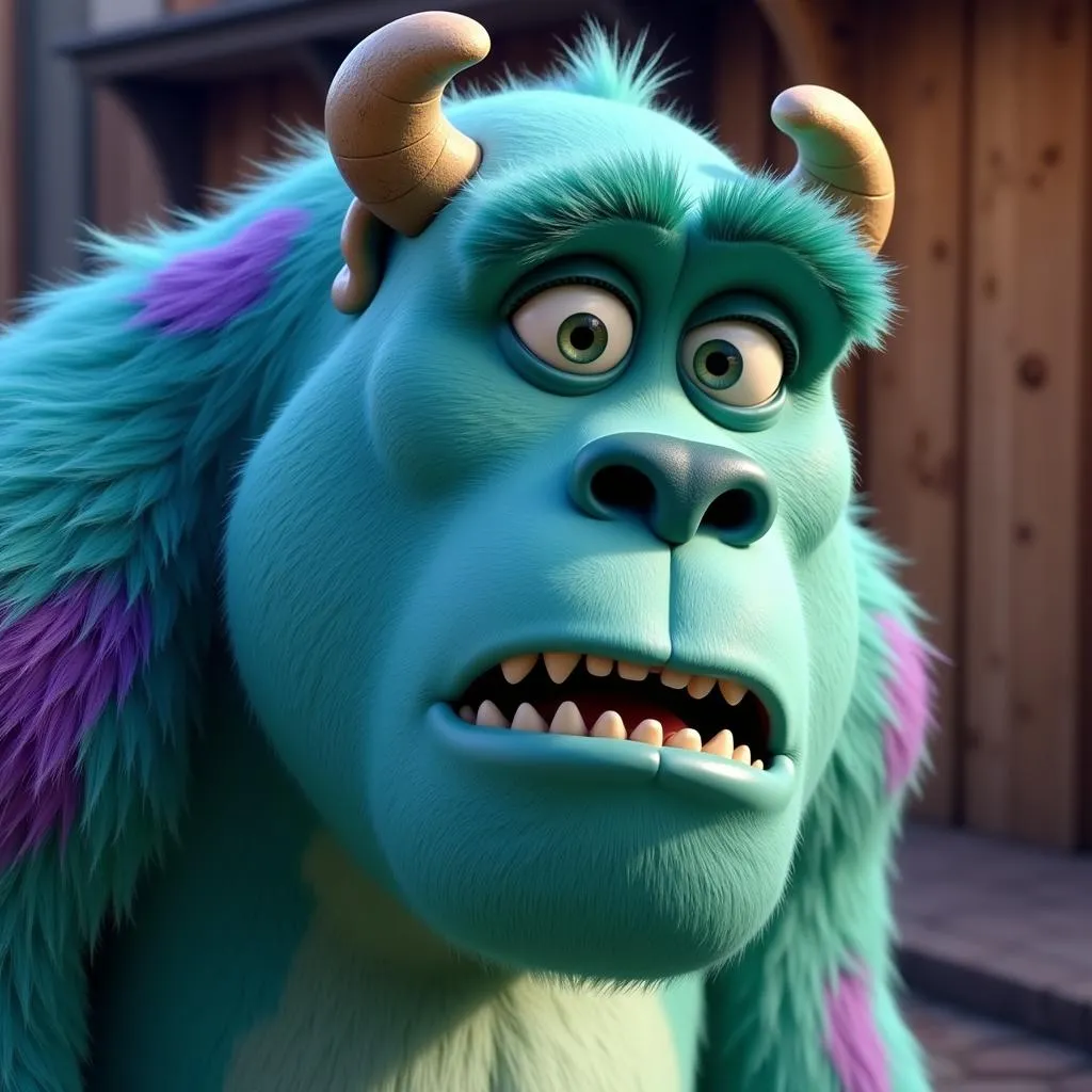 Sully from Monsters, Inc.