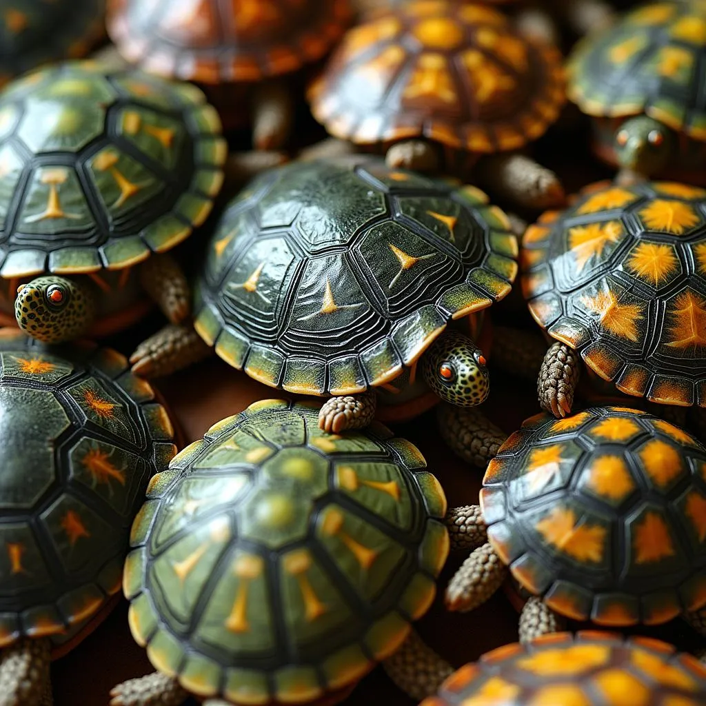 Turtle Shell Color Variations