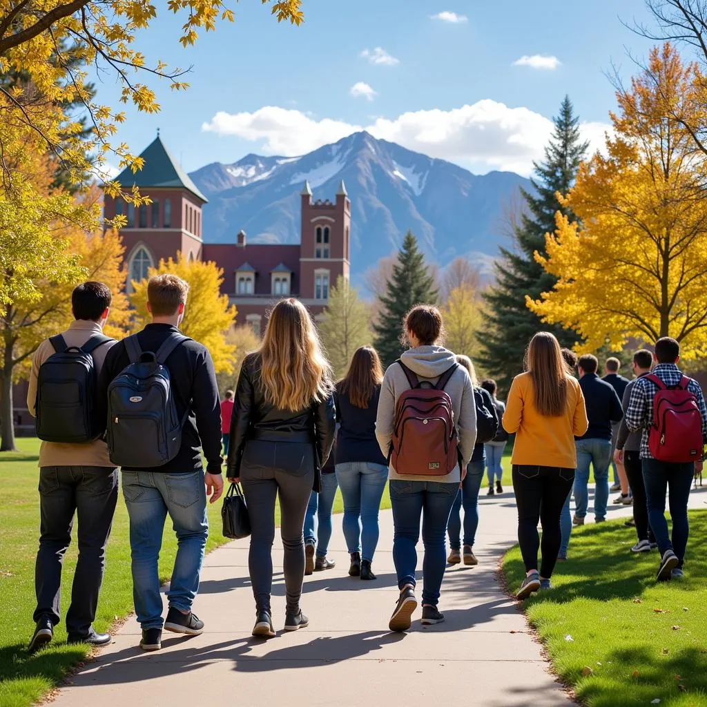 University of Colorado campus tour