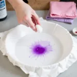 Using Rubbing Alcohol on Food Coloring Stains