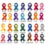 Different Awareness Ribbons and Their Meanings