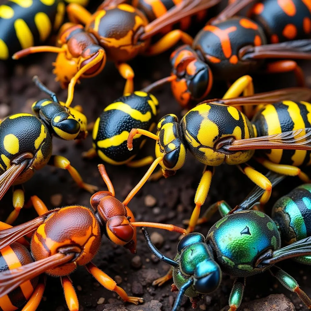 Wasp Color Variations