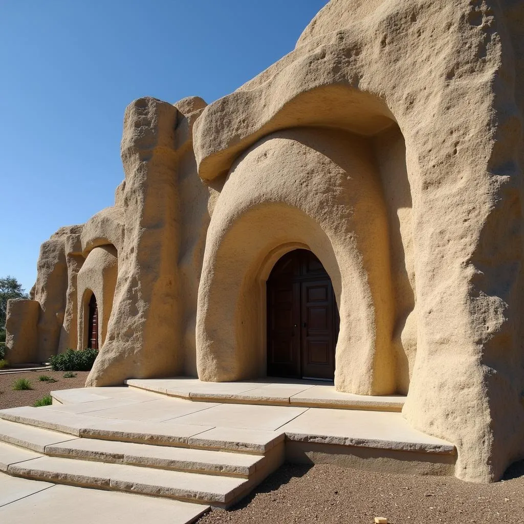 Will Rogers Shrine Architecture