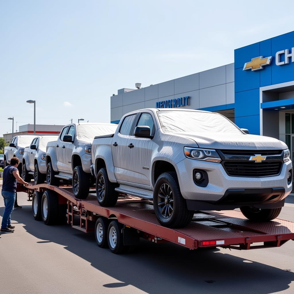 2024 Chevy Colorado Arriving at Dealership