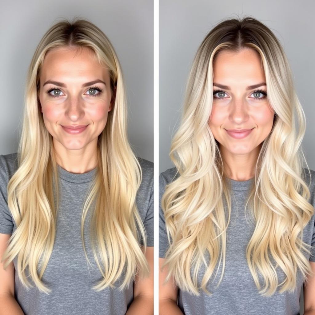 Achieving Vanilla Blonde Hair Color at Home: A Step-by-Step Guide with Before and After Photos