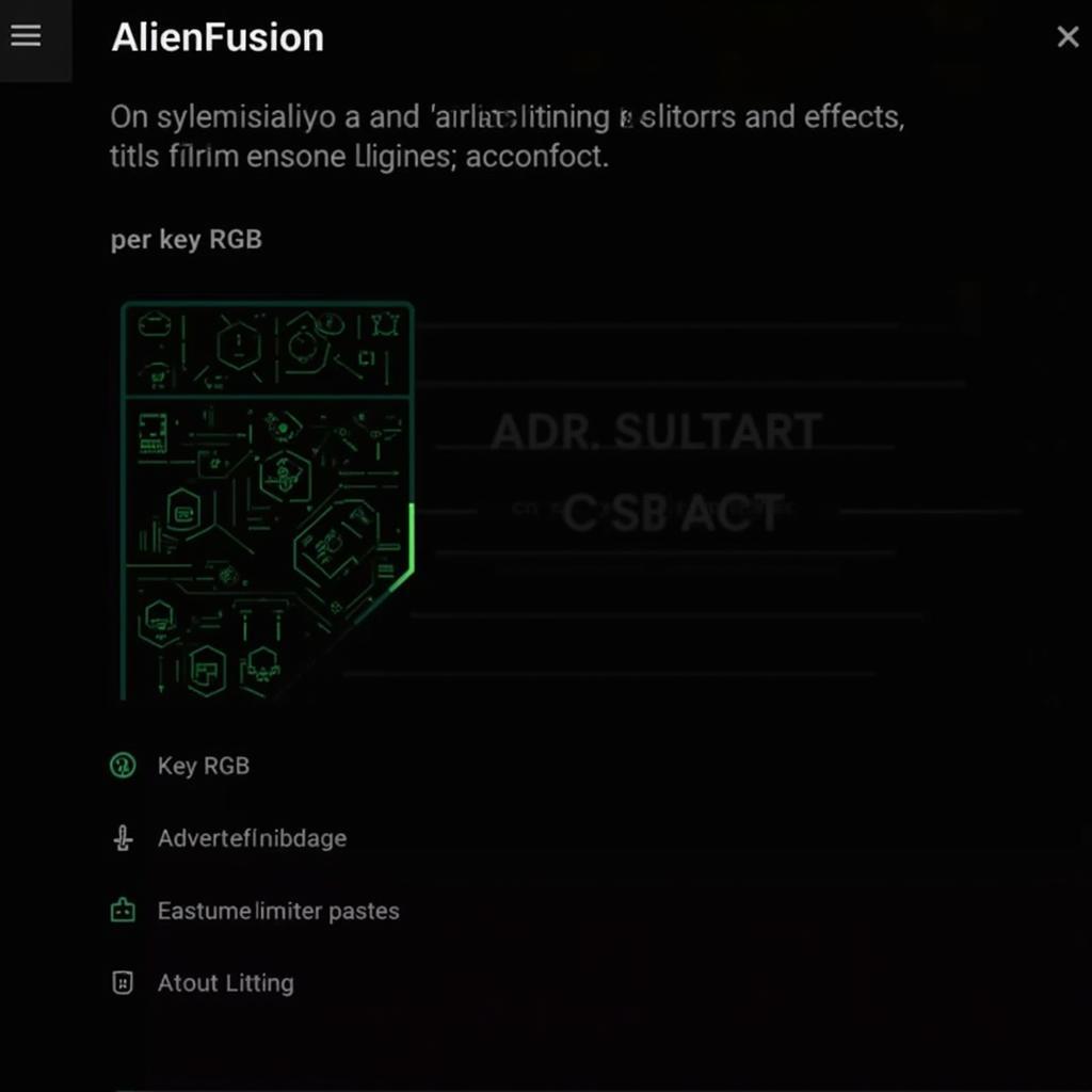 AlienFusion Advanced Keyboard Lighting Customization