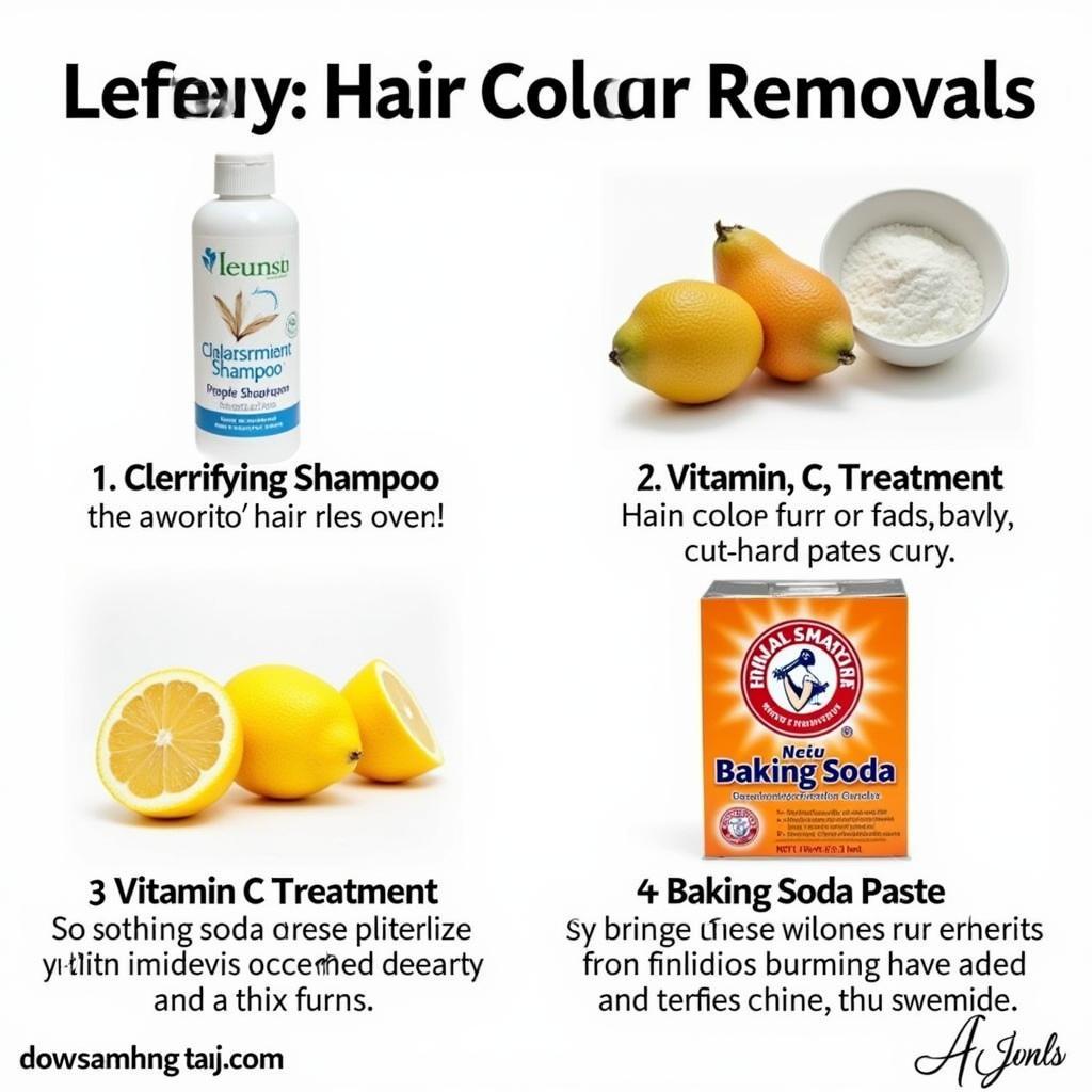 Alternative Hair Color Removal Methods