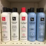 Alternative Hair Color Removers on Display