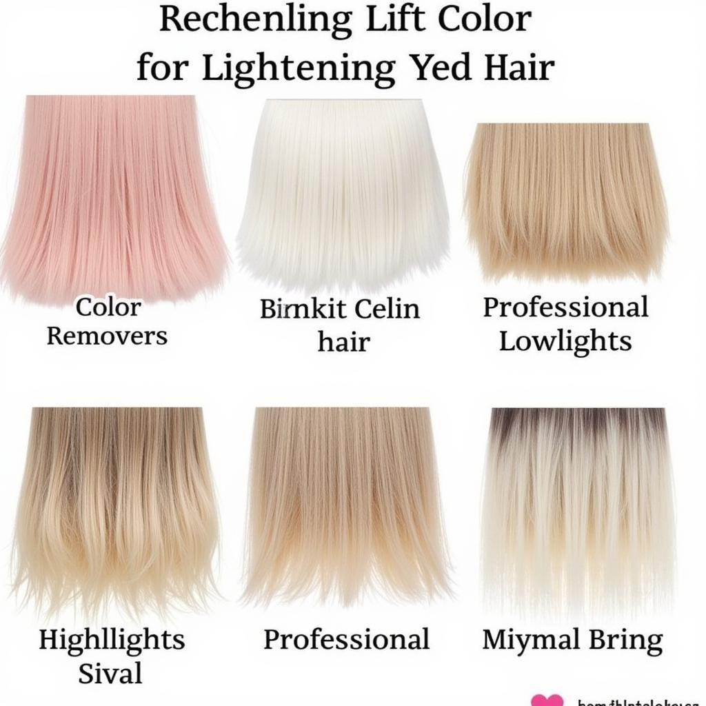 Alternatives for Lightening Dyed Hair