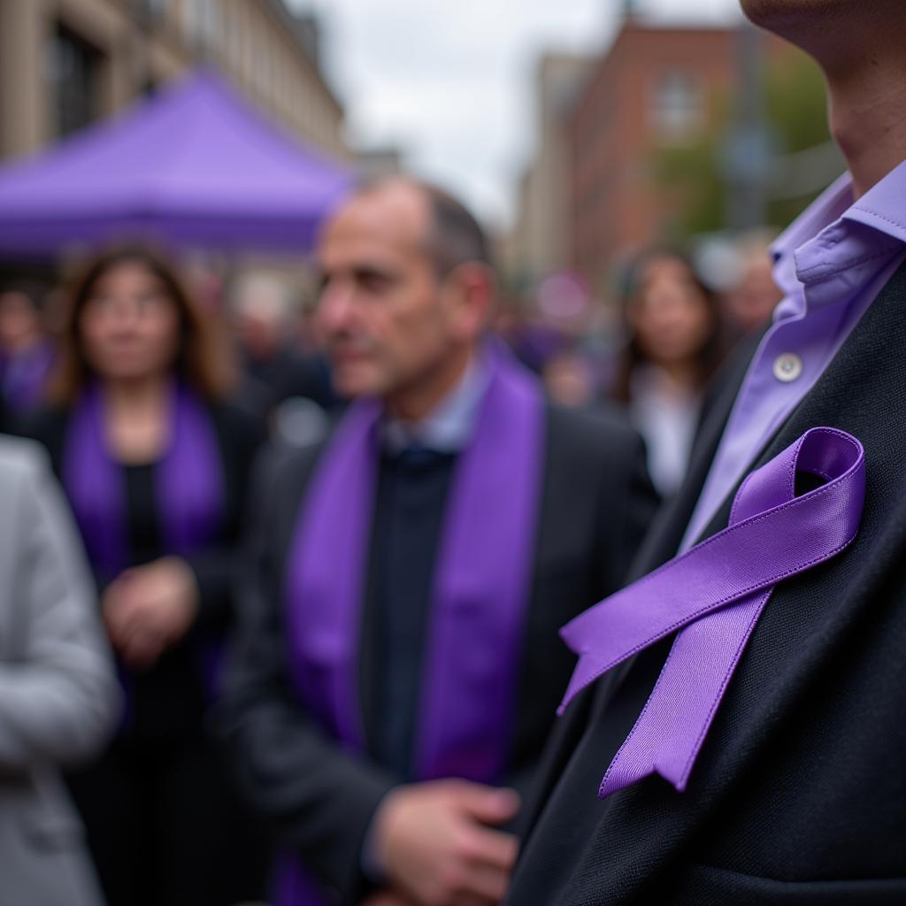 Alzheimer's Purple Ribbon: Meaning and Significance