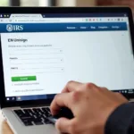 Applying for EIN Online via IRS Website