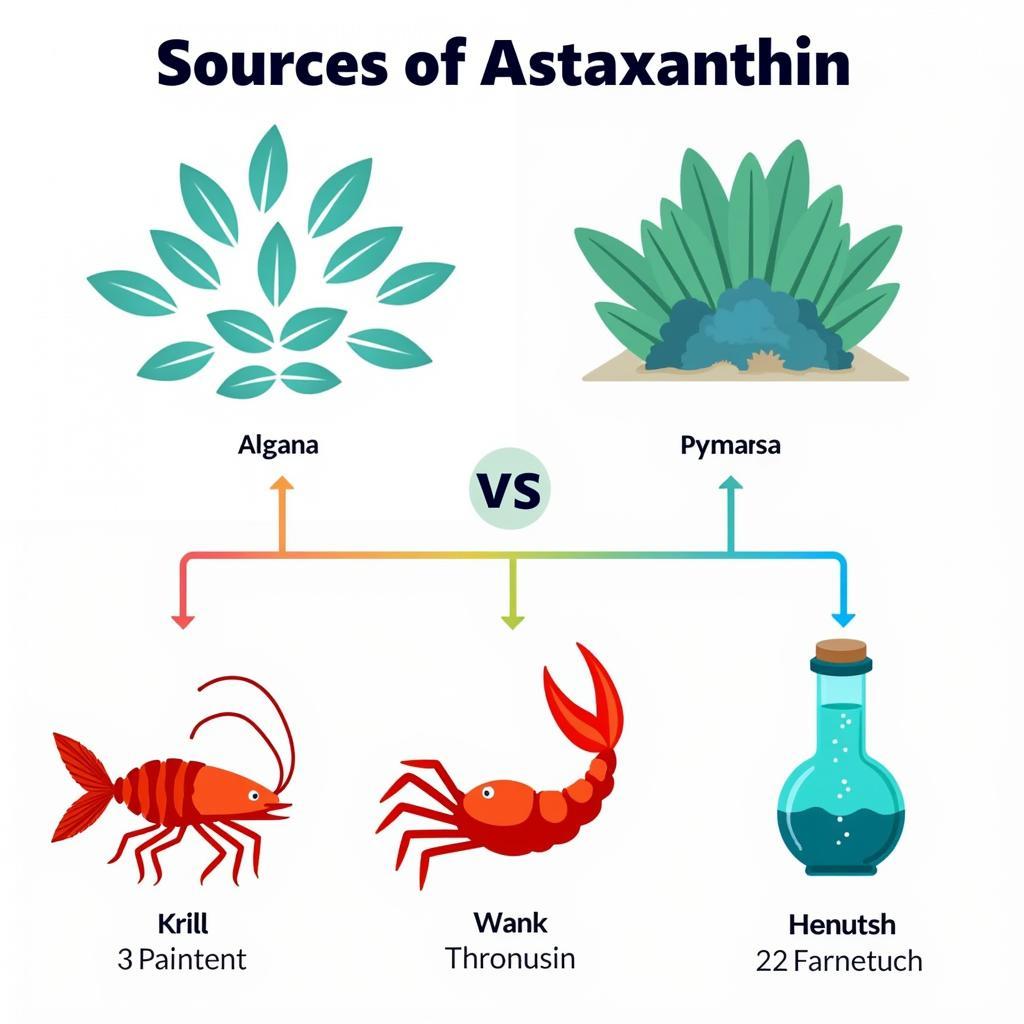 Astaxanthin Sources