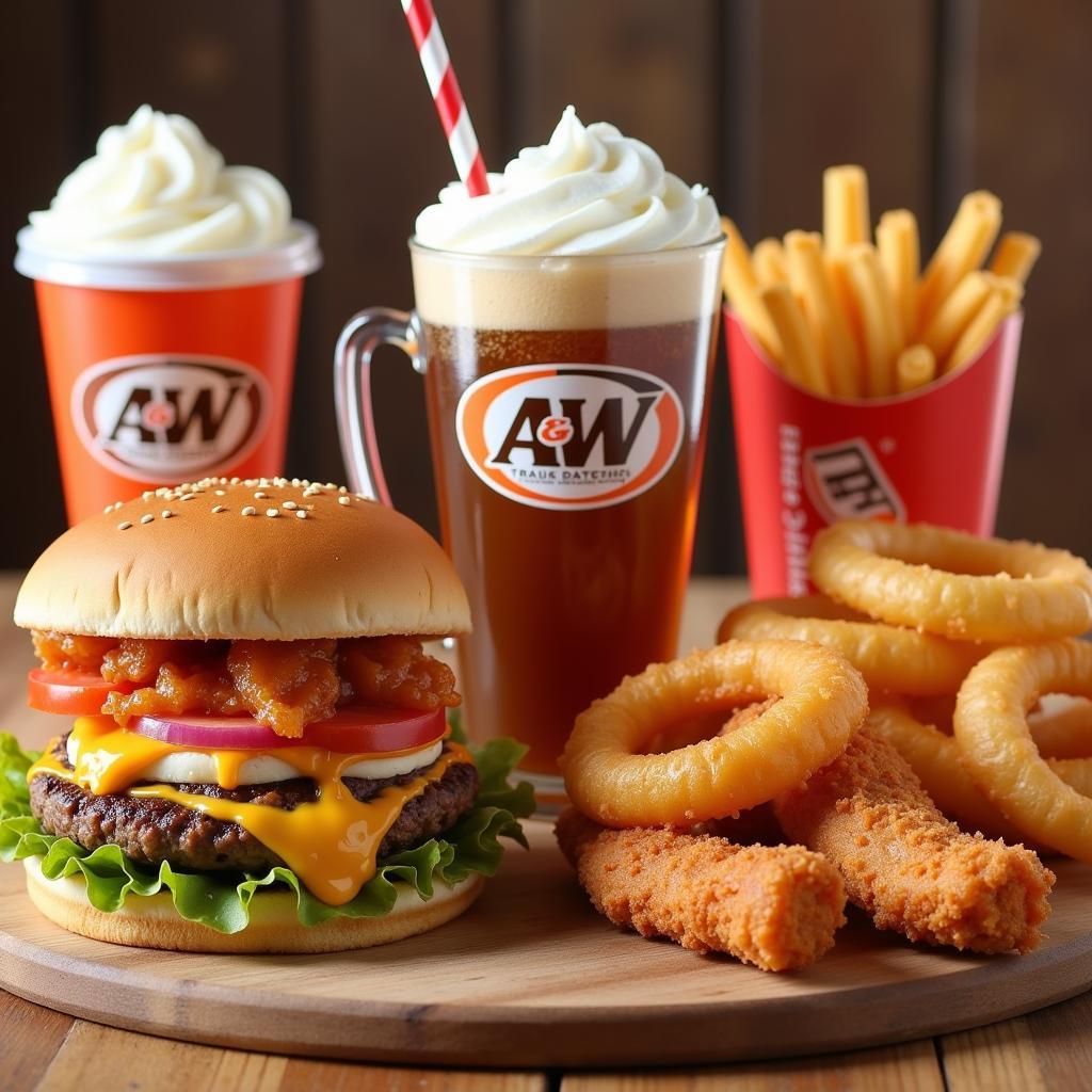 A&W Colorado Springs Menu Items