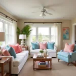 Beachy Living Room Design