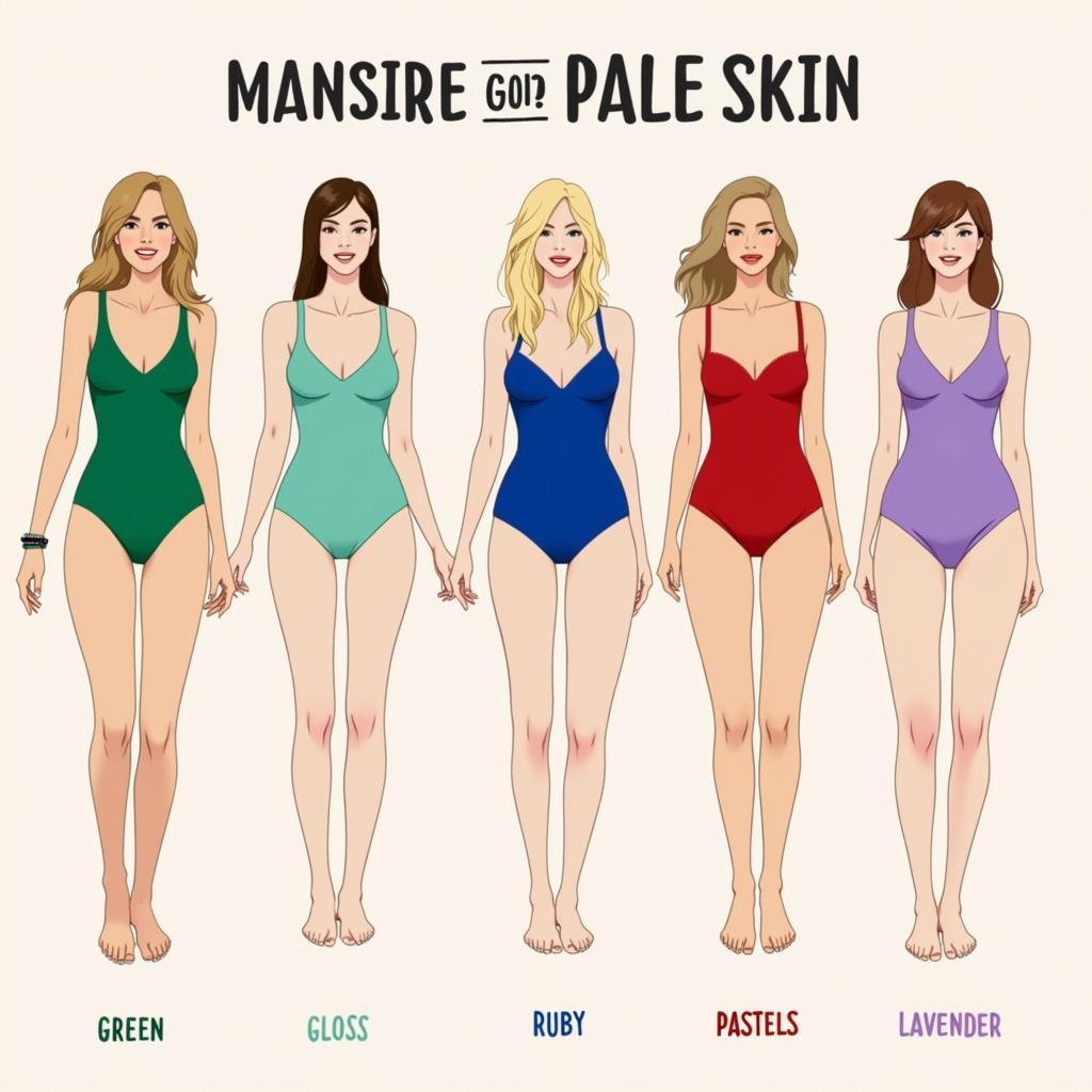 Best Bathing Suit Colors for Pale Skin