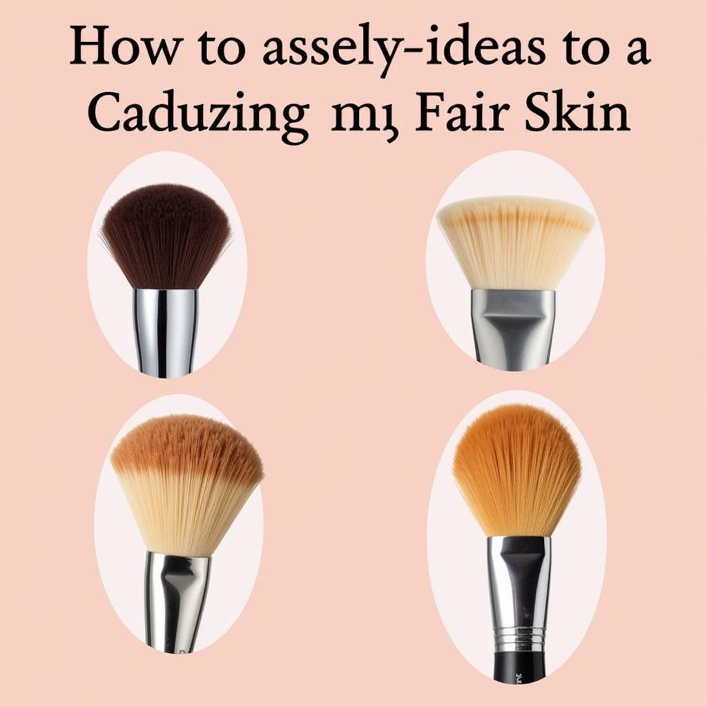 Best bronzer brushes for fair skin