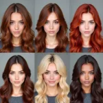 Best Hair Color for Brown Eyes