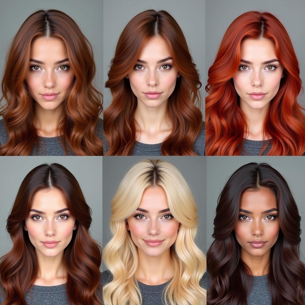 Best Hair Color for Brown Eyes