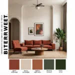 Bittersweet Color Palette for Interior Design