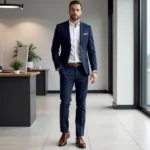 Blue Blazer and Navy Pants: A Classic Combination