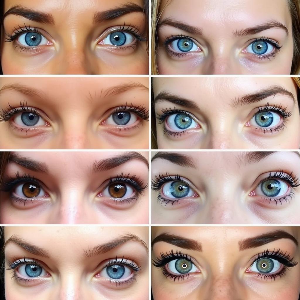 Factors contributing to the attractiveness of blue eyes