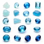 Various Shades of Blue Zircon