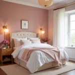 Blush Romantic Bedroom Design Inspiration