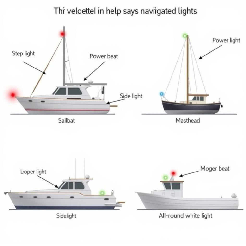 Boat Navigation Lights Diagram