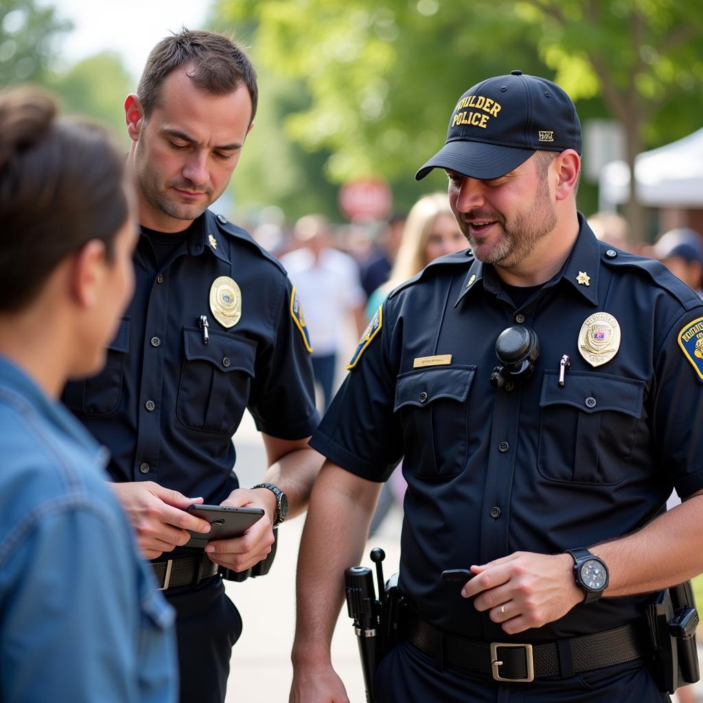 Boulder Police Community Interaction