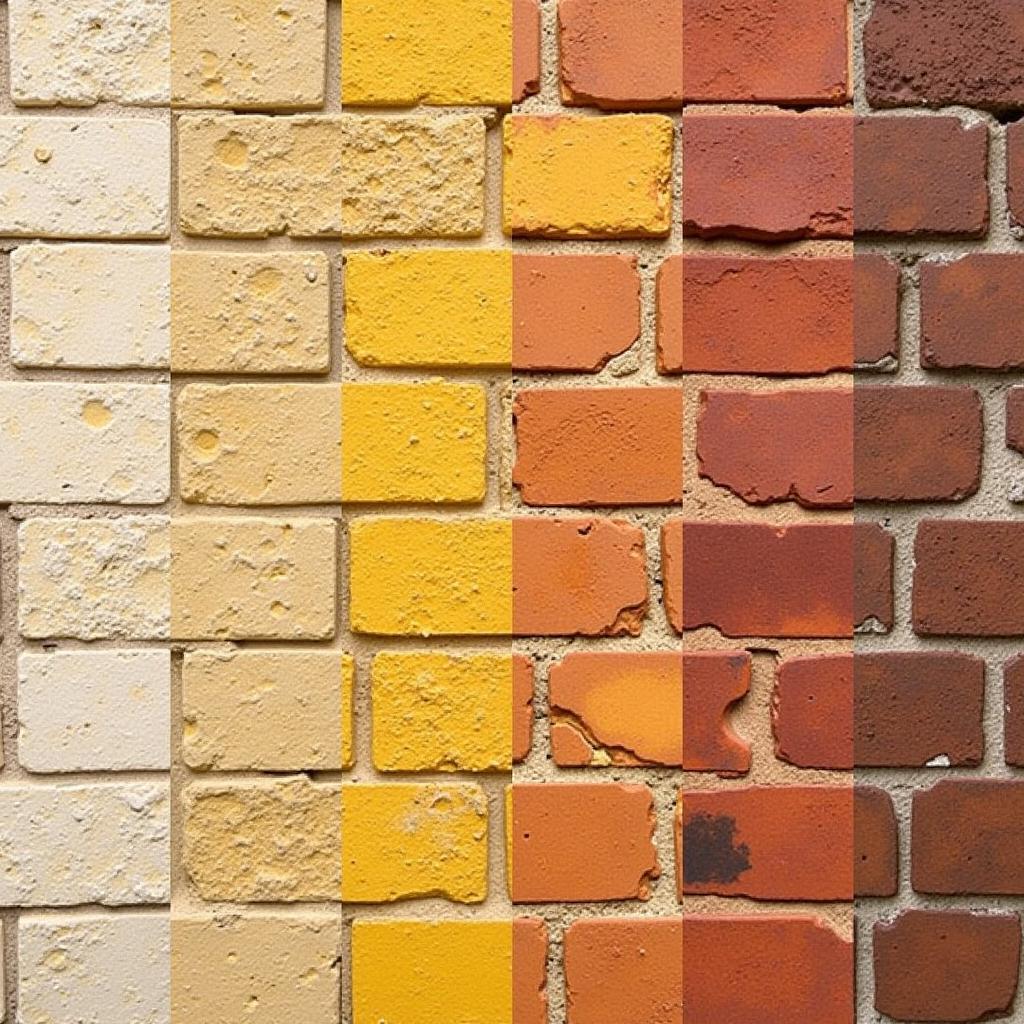 Brick Color Variations