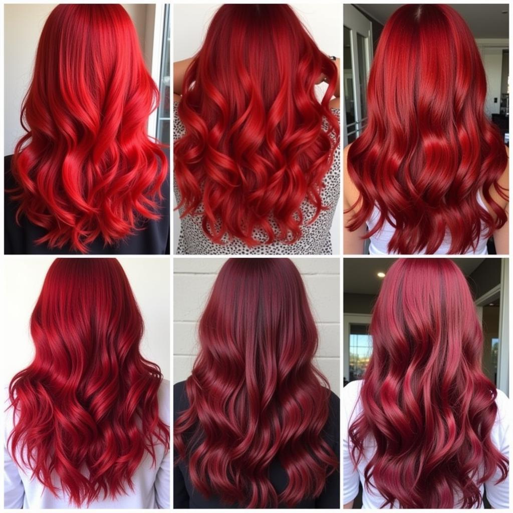 Bright Red Hair Color Inspiration