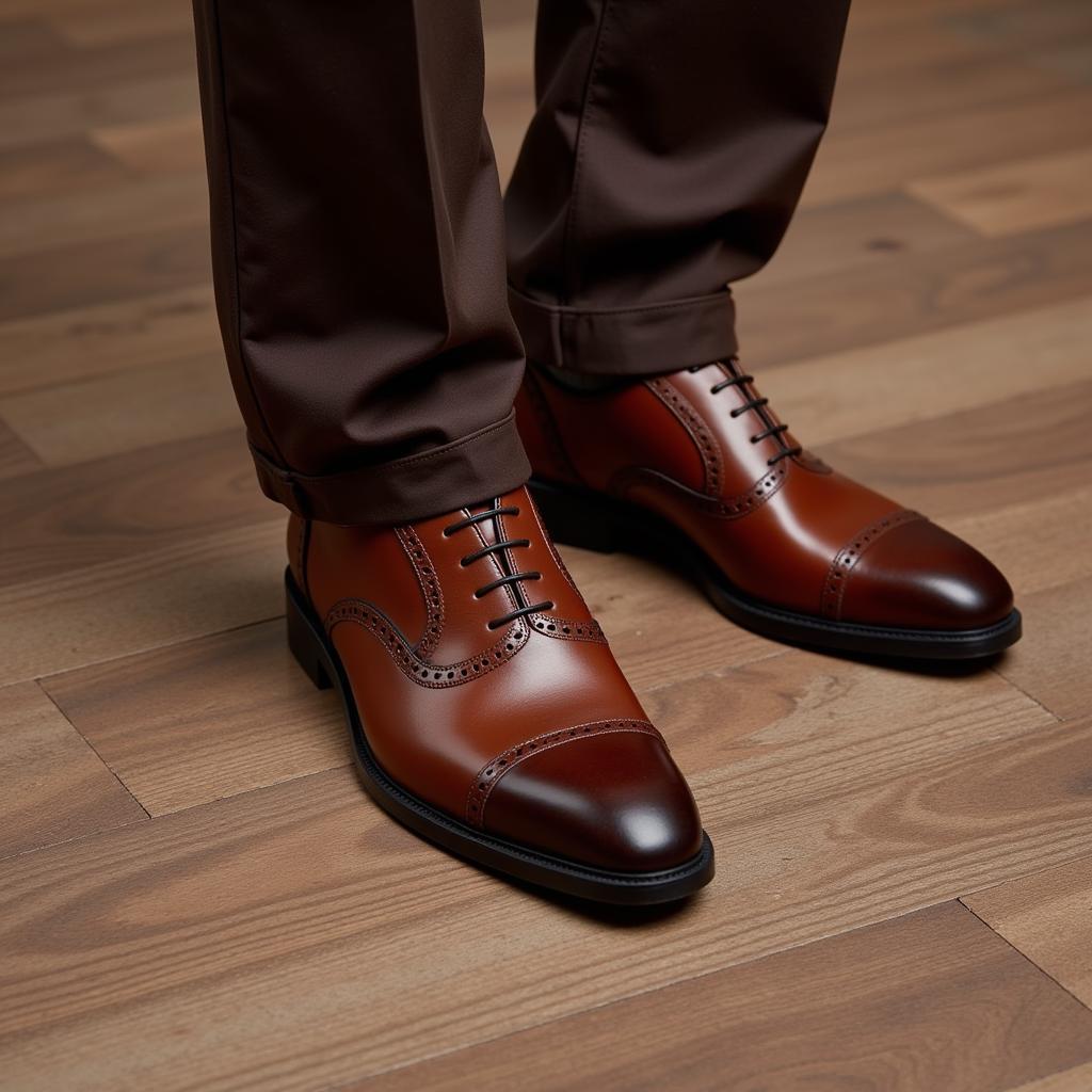 Brown Pants and Brown Shoes: A Cohesive Look