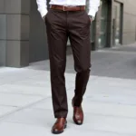 Brown Pants and White Shirt: A Classic Combination