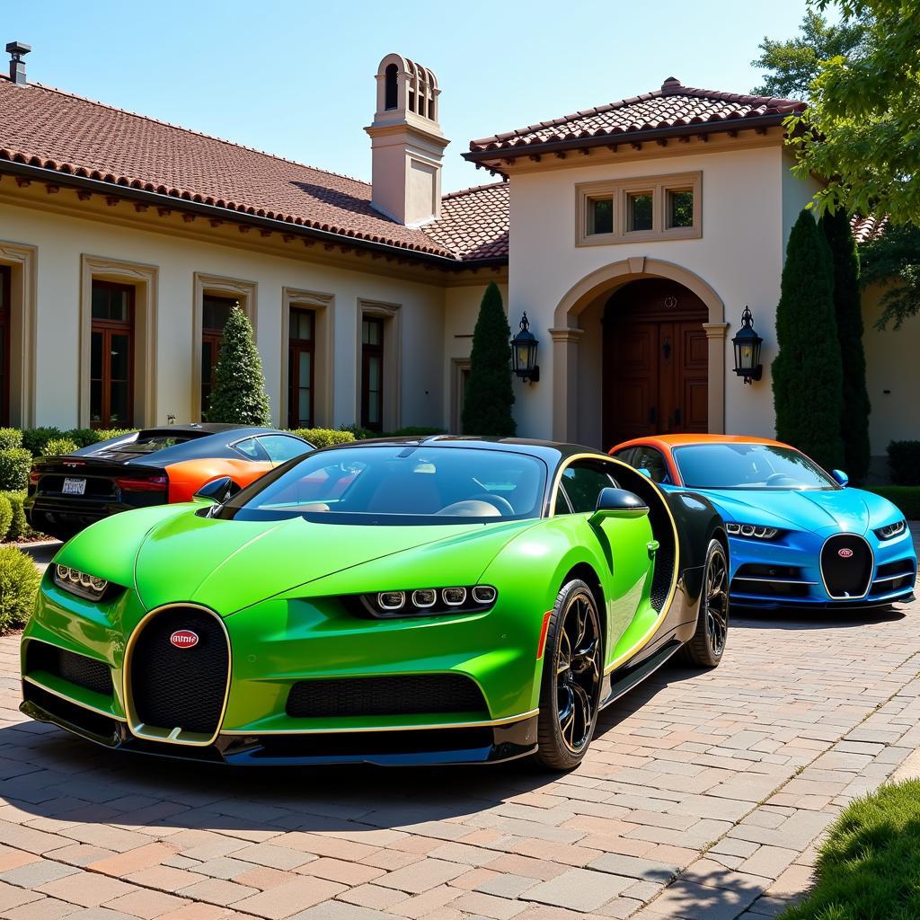 Examples of Bespoke Bugatti Colors