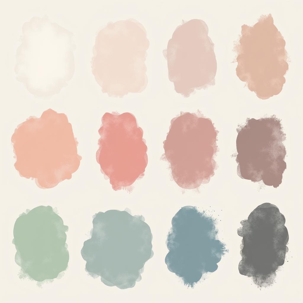 Cameo Color Palette Variations