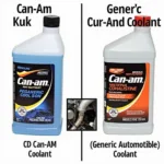 Comparing Can-Am Coolant with Automotive Coolant