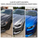 Car Color Change Options: Vinyl Wrap, Plasti Dip, and Professional Paint Job