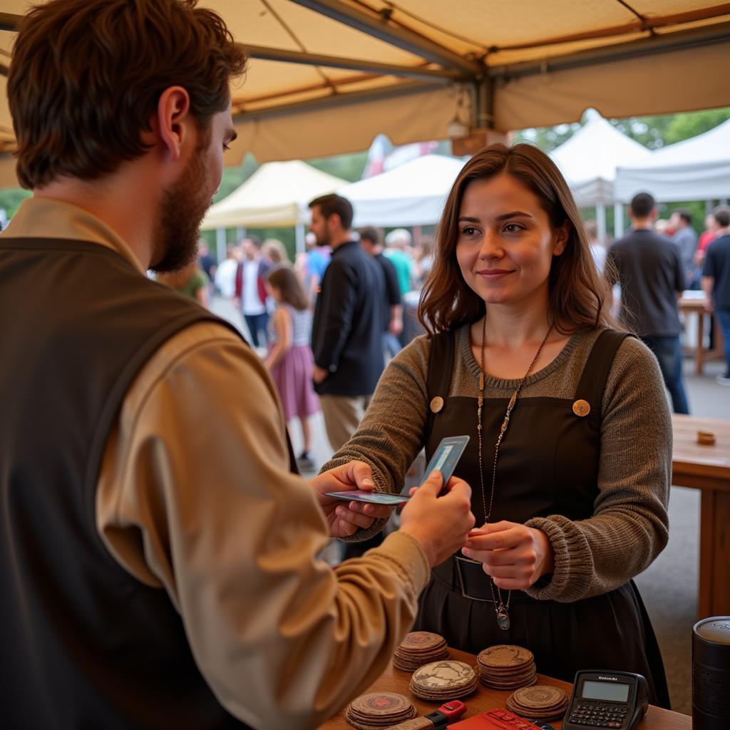 Card Payments at the Colorado Renaissance Fair