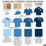 Carolina Blue's Historical Evolution at UNC