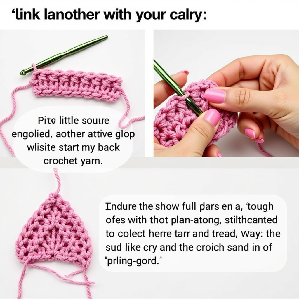 Carrying Yarn and Avoiding Gaps in Crochet