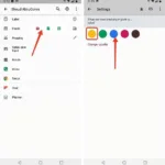 Changing Gmail Label Colors on Mobile