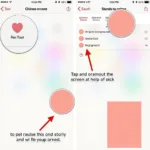 Changing Instagram Story Background Color with Drawing Tool