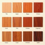 Cherry Wood Color Variations