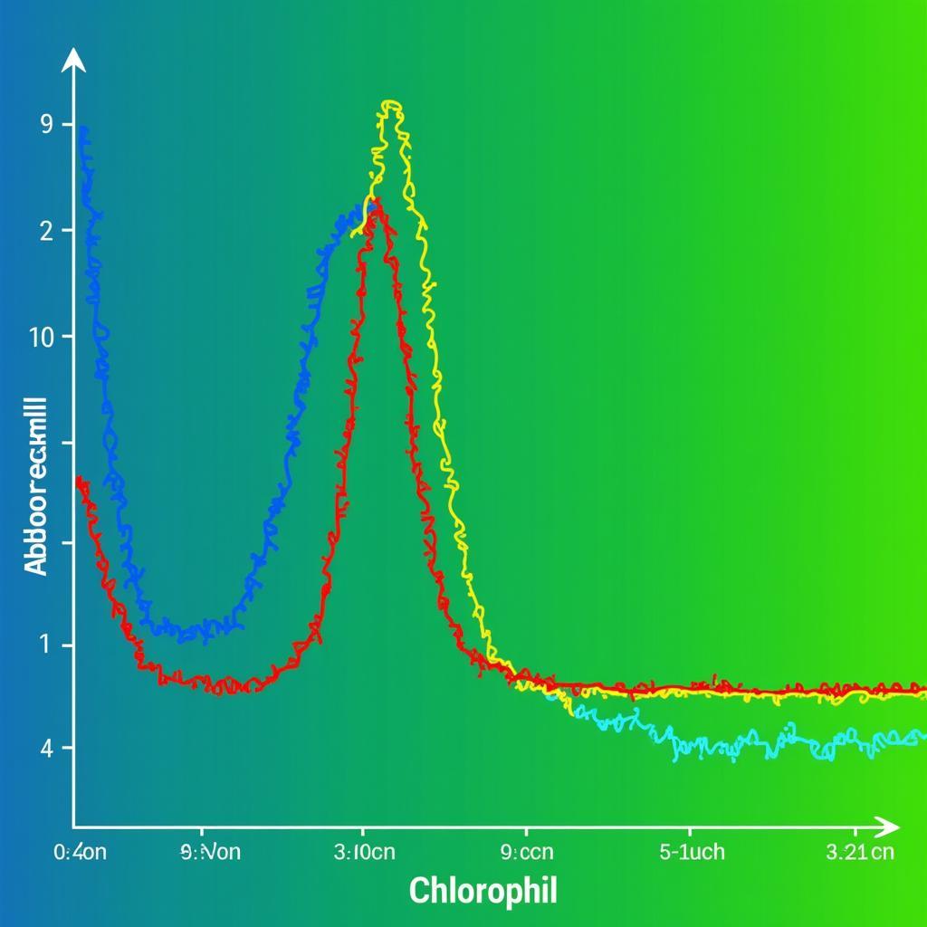 Chlorophyll Light Absorption Spectrum