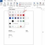Choosing the Right Color Palette for Printing in Word